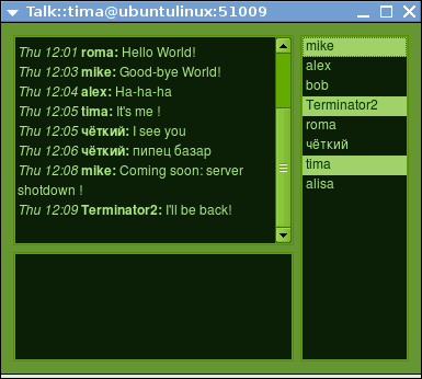 talk